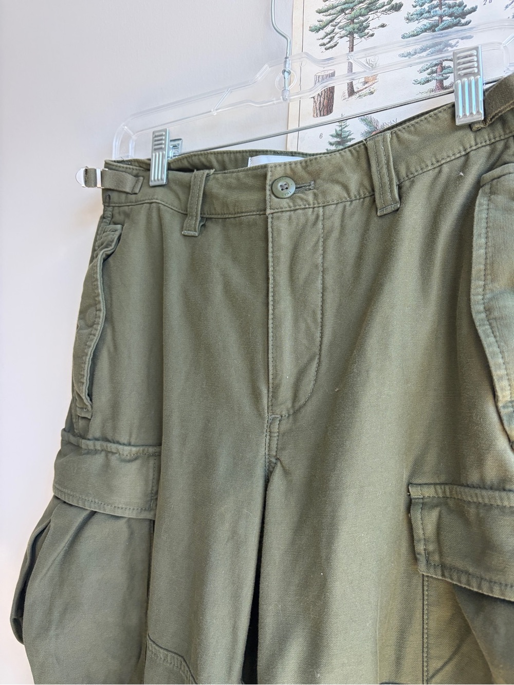 TNA supply cargo pants green size 2 - EUC💚 - Picture 4 of 7